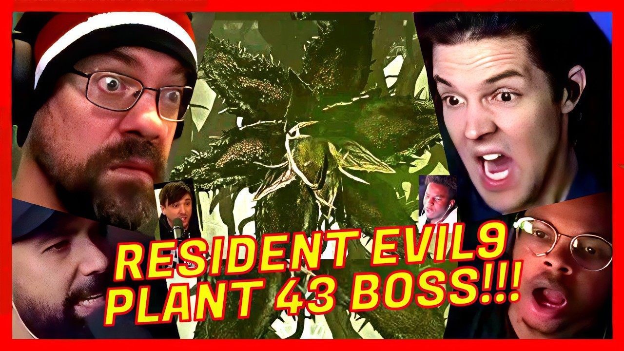 Реакция стримеров на босса 43-го растения!!! Реакции на Resident Evil Requiem Реакции на босса 42...