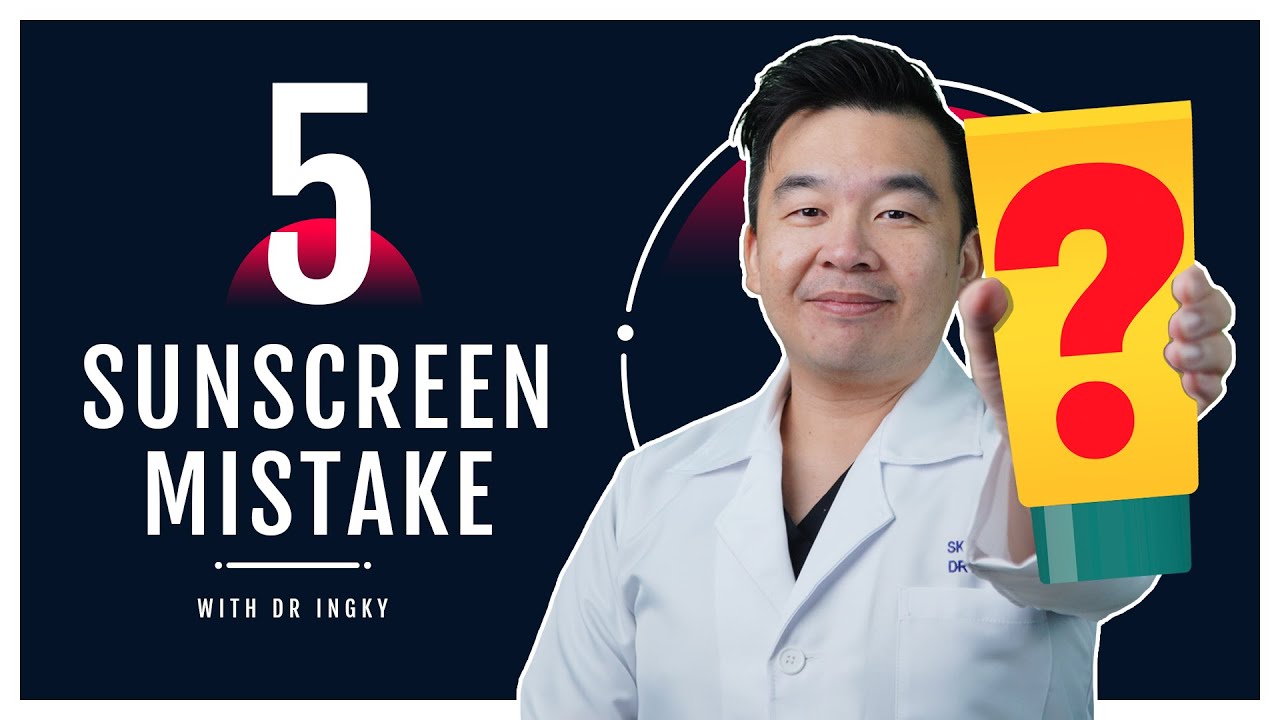 Top 5 Sunscreen Mistakes You Are Probably Making!