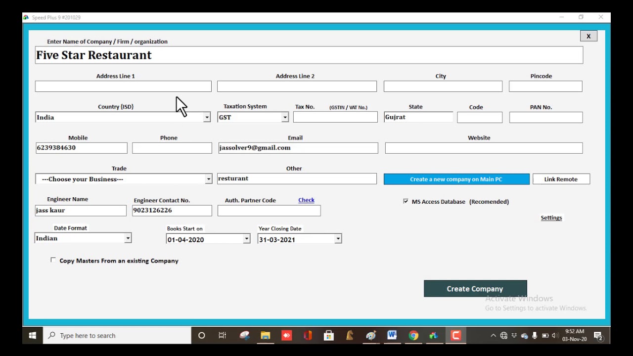 Restaurant and Fast Food Management ERP.