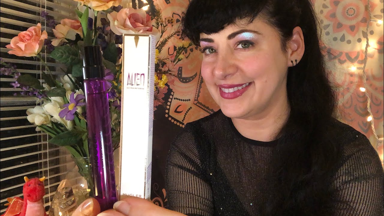 Mugler Alien ExtraIntense EDP Perfume Review 💜🖤👽Classic Bold Tuberose & Jasmine Scent