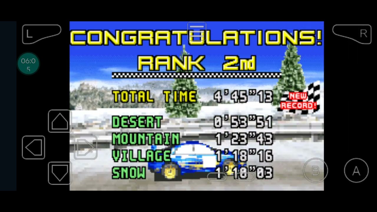 Sega Rally Championship Gba