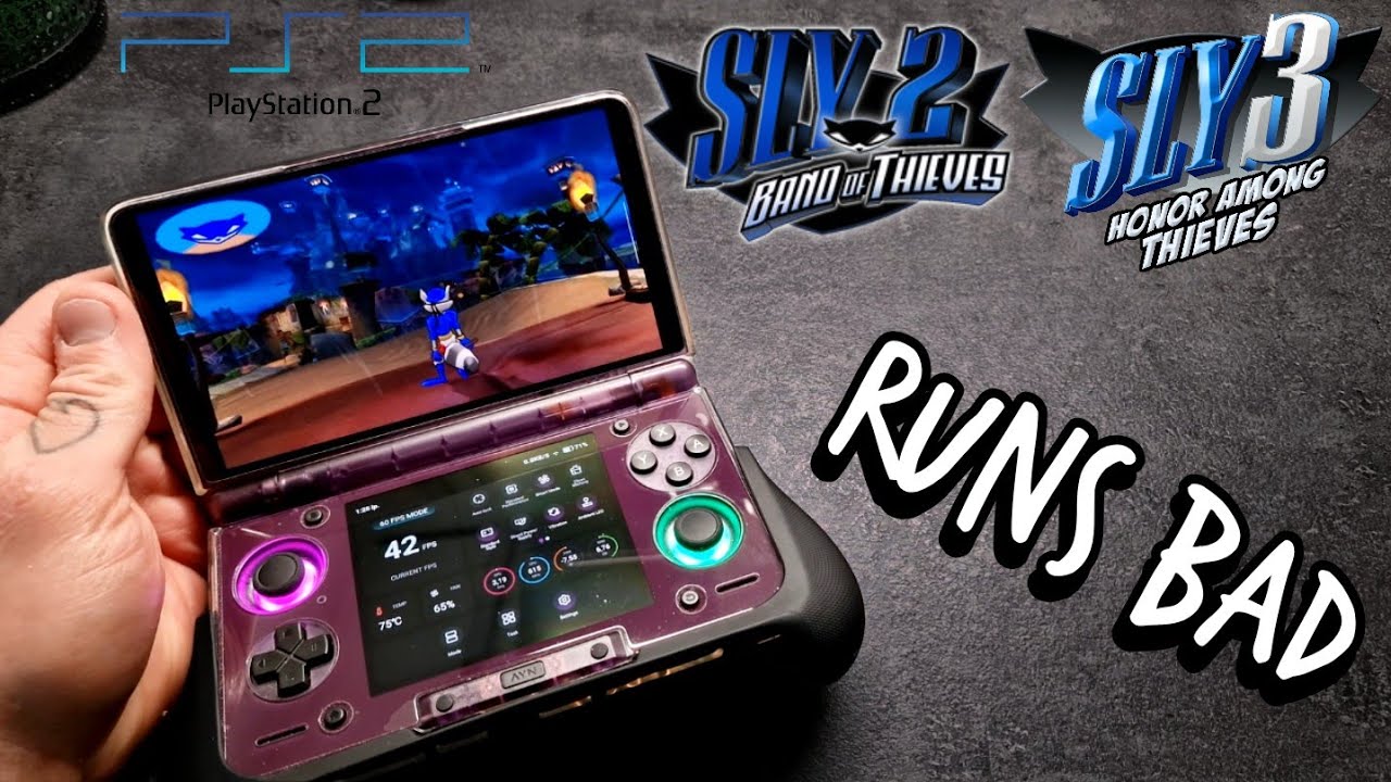 Sly 2 и Sly 3 (PS2) - Геймплей за Айн Тор