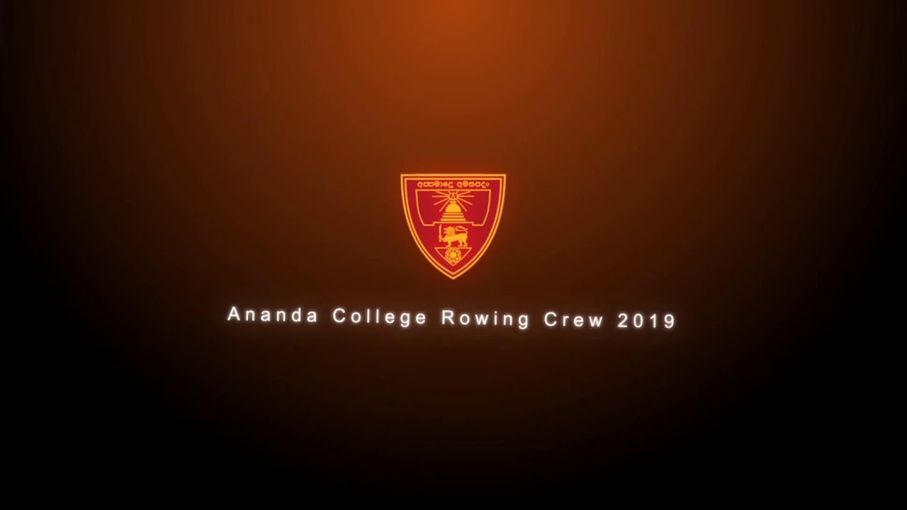 Ananda College Rowing Crew 2019