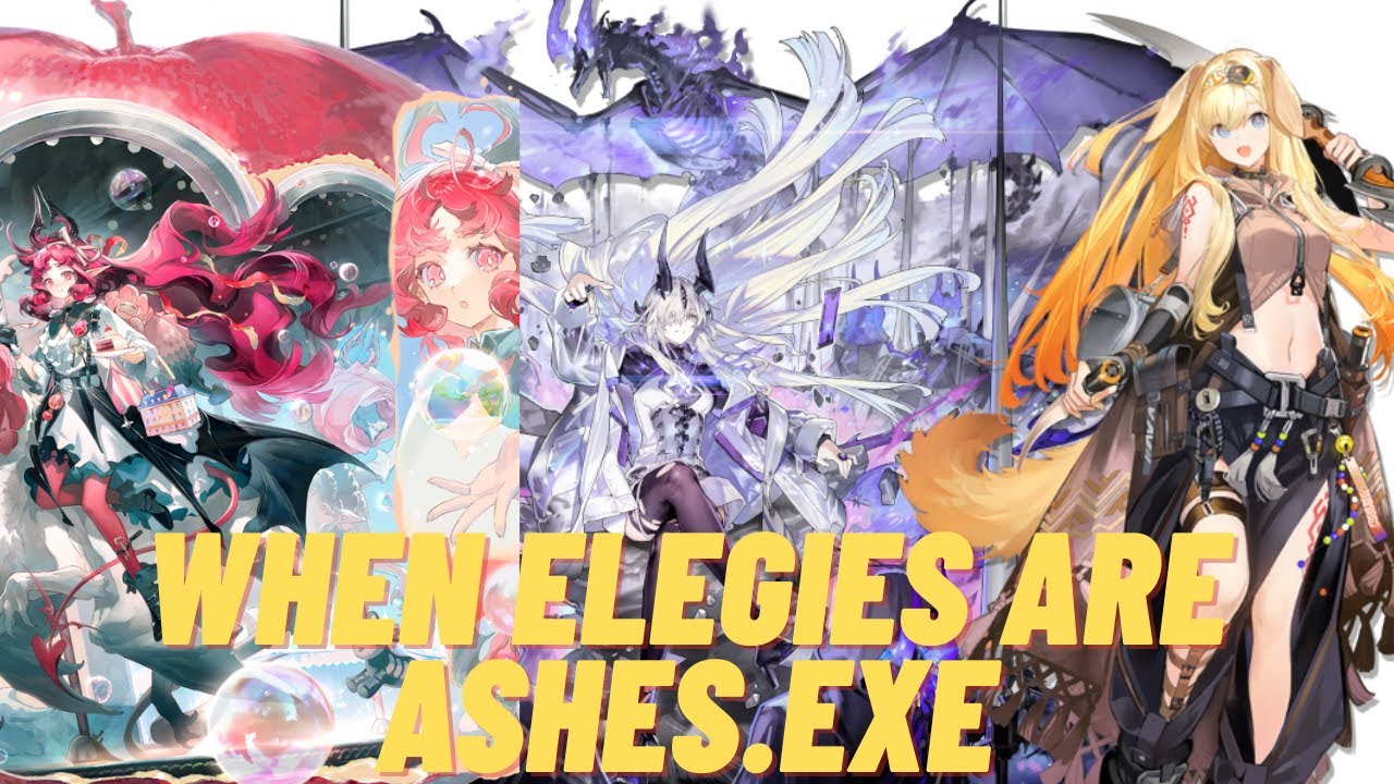 Когда элегии превращаются в пепел.EXE | Arknights
