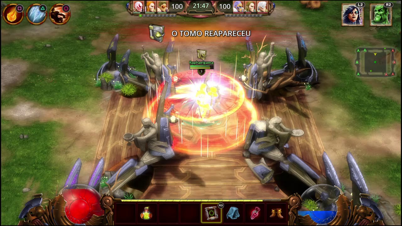 Invokers Tournament™Team VS Team Em Selva.