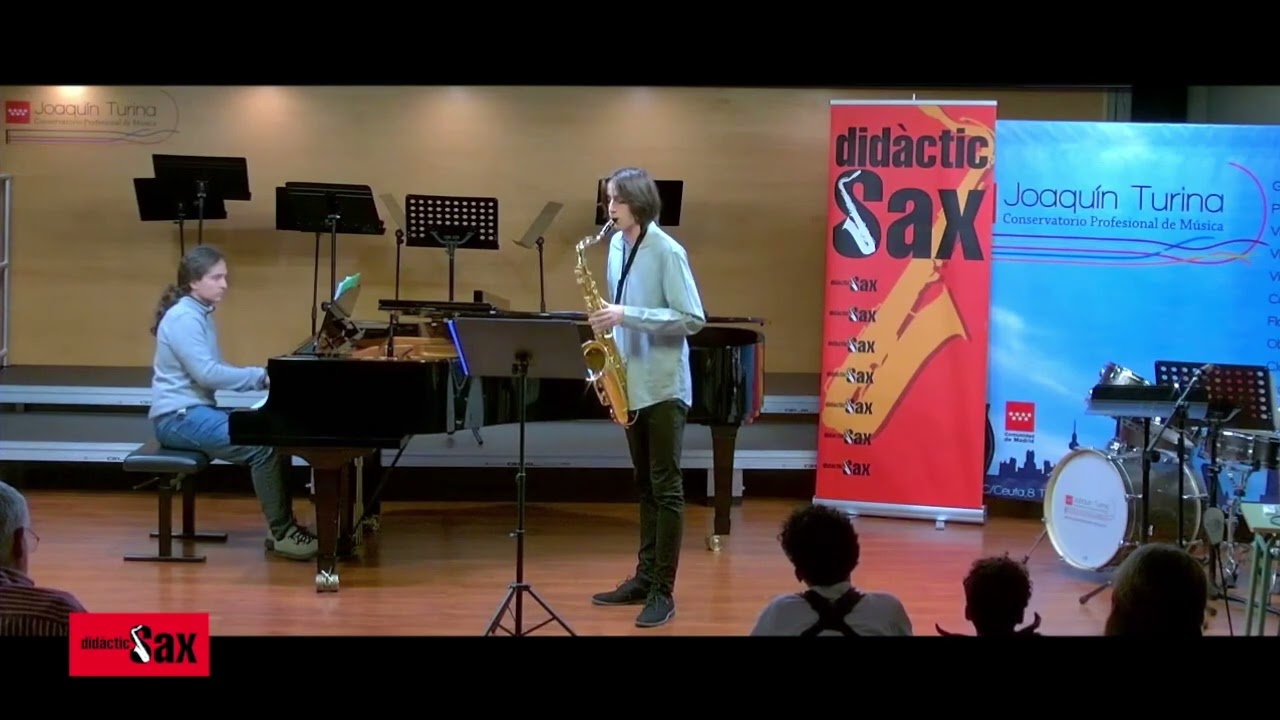 FERRER FERRAN - FELIZ DIA; Balada para Saxofón Tenor y Piano.