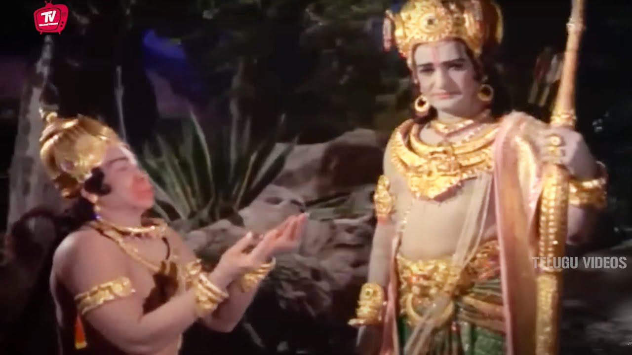 Sri Ramanjaneya Yuddham  Telugu Full Movie Part -7 | N. T. Rama Rao , Saroja Devi | @TeluguVideoZ