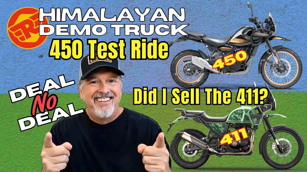 Royal Enfield Himalayan Test Ride: 411 vs 450