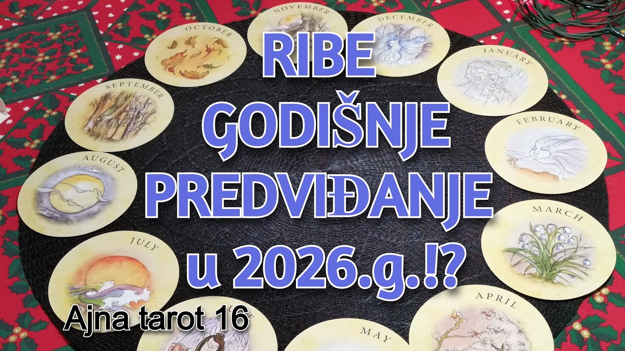 RIBE - PROSPERITETNA GODINA 2026.! / generalno tarot čitanje