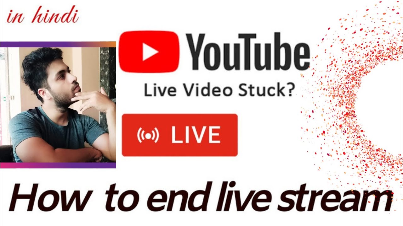 how to end YouTube live stream | YouTube live stream stuck | live stream process