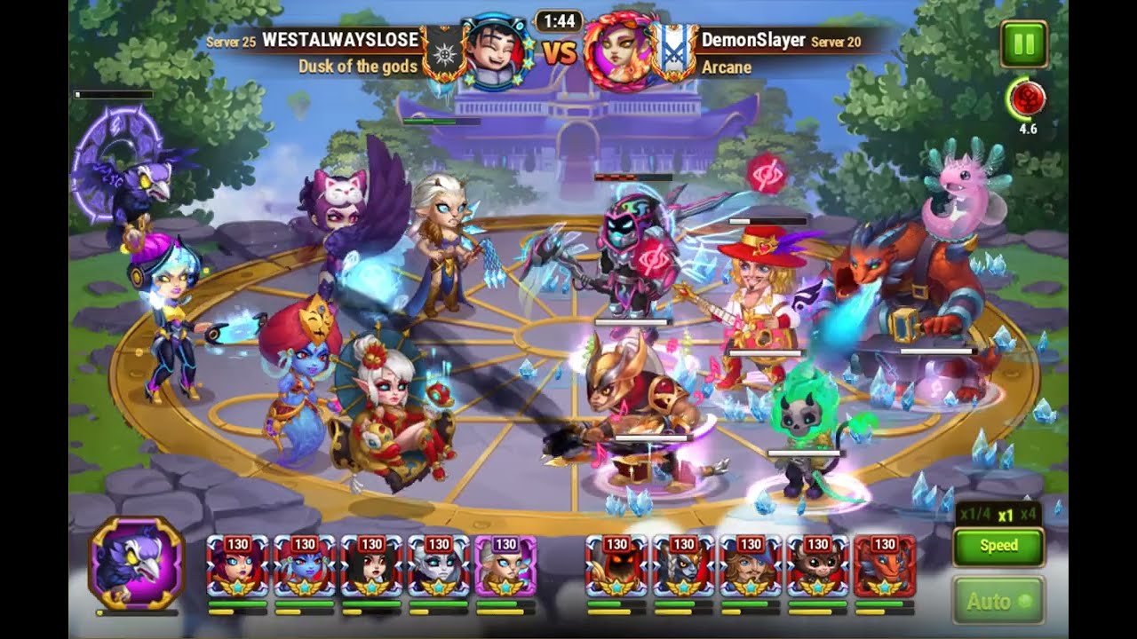Counter Astaroth, Ishmael, Sebastian, Heidi, Fafnir #HeroWars