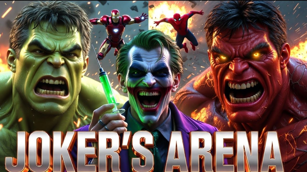 Can The Avengers Defeat Red Hulk & Joker's Villains? FINAL ARENA CLASH