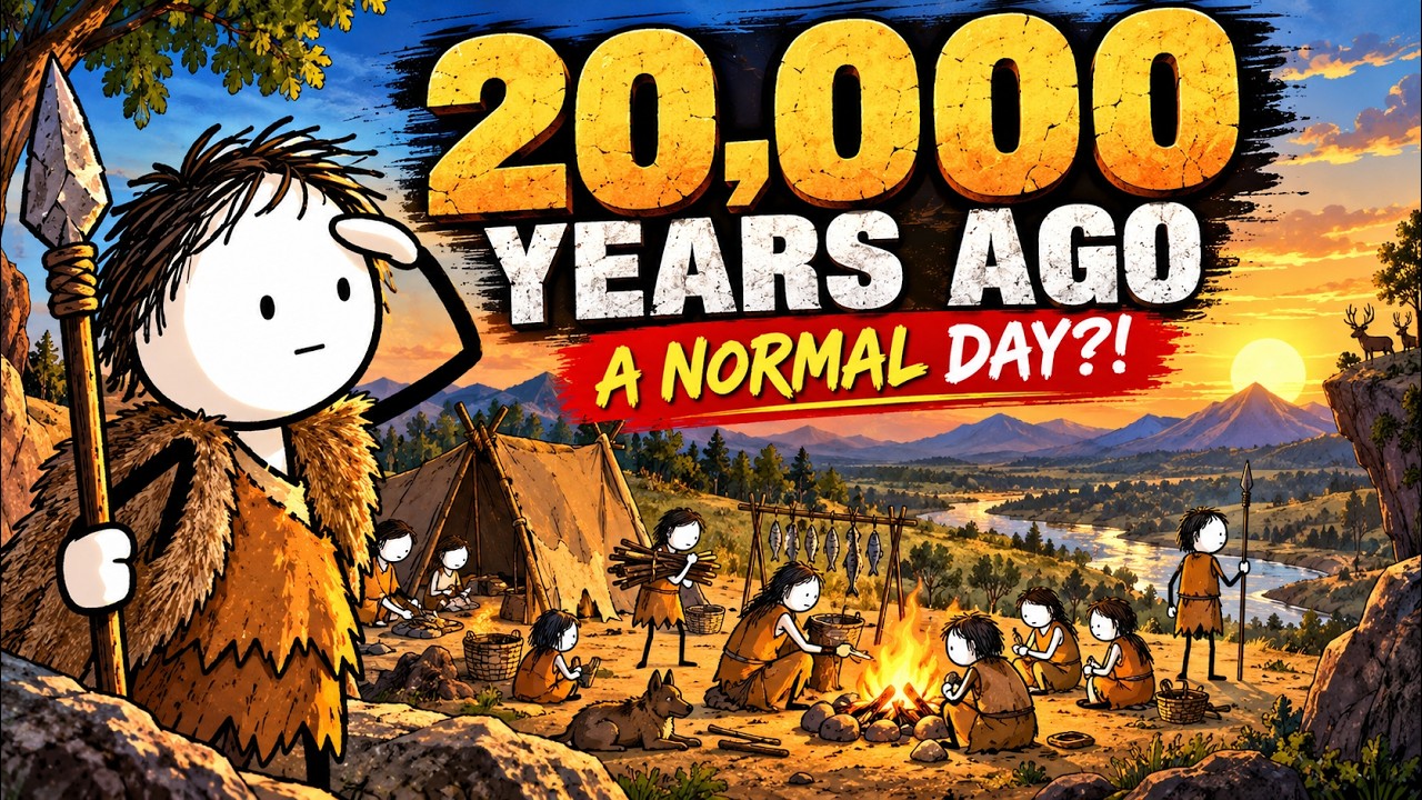 What Was a Normal Day Like 20,000 Years Ago? | Ancient Human Life
