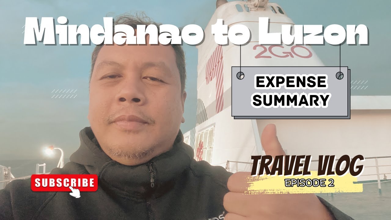 MINDANAO TO LUZON | SEA TRAVEL | TOYOTA WIGO | 2GO MALIGAYA