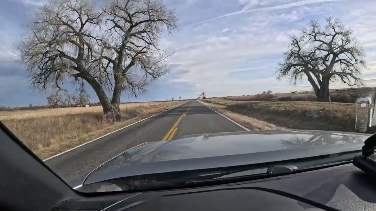 A Short Drive from Weldona to Fort Morgan, Colorado.
