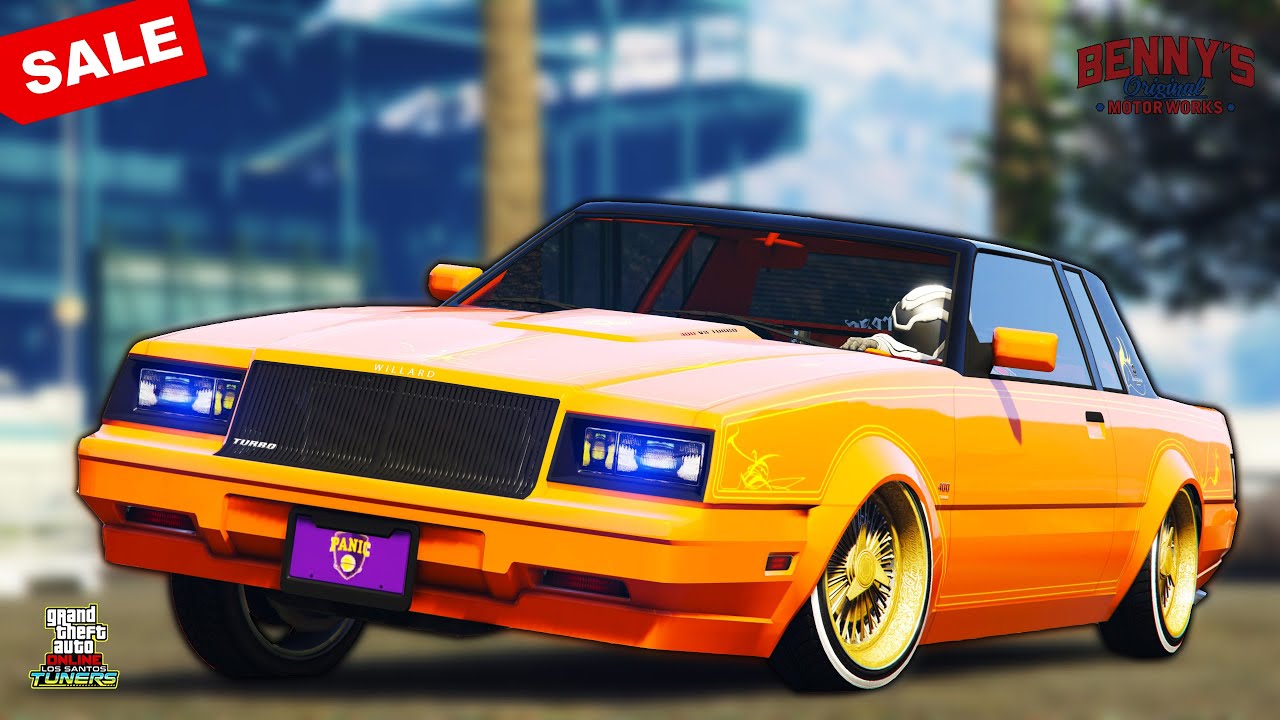 Сборка и обзор Faction Custom Benny's Lowrider | GTA V Online | Buick Regal | Гидравлика | РАСПРО...