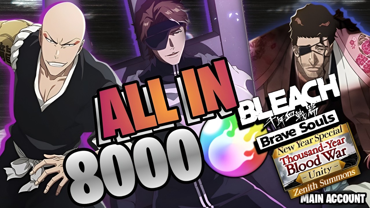New Year Special - Thousand-Year Blood War Zenith Summons: Unity || BLEACH BRAVE SOULS