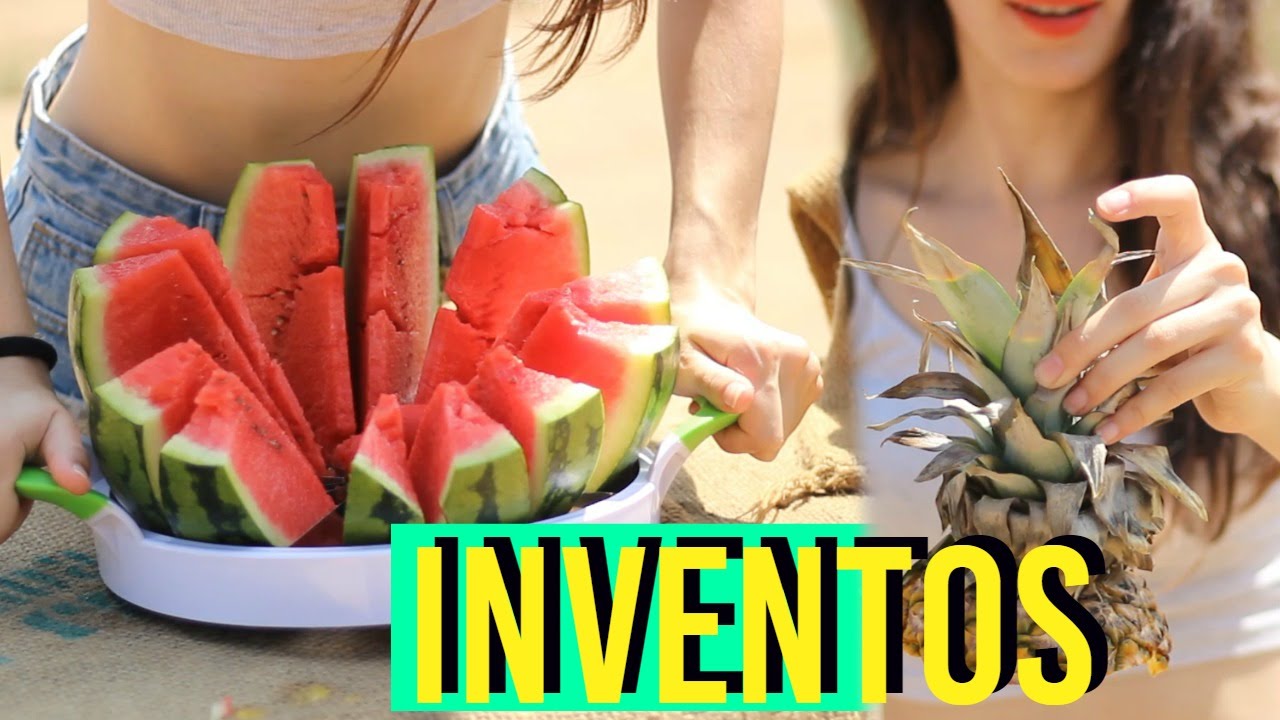 4 INVENTOS PARA FRUTA  , PROBANDO INVENTOS