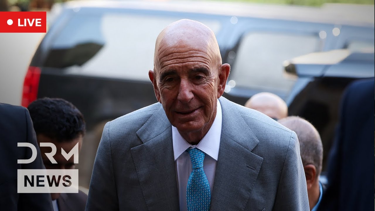 LIVE: U.S. Envoy Barrack Meets Lebanese President Amid Syria Crisis | AC1B