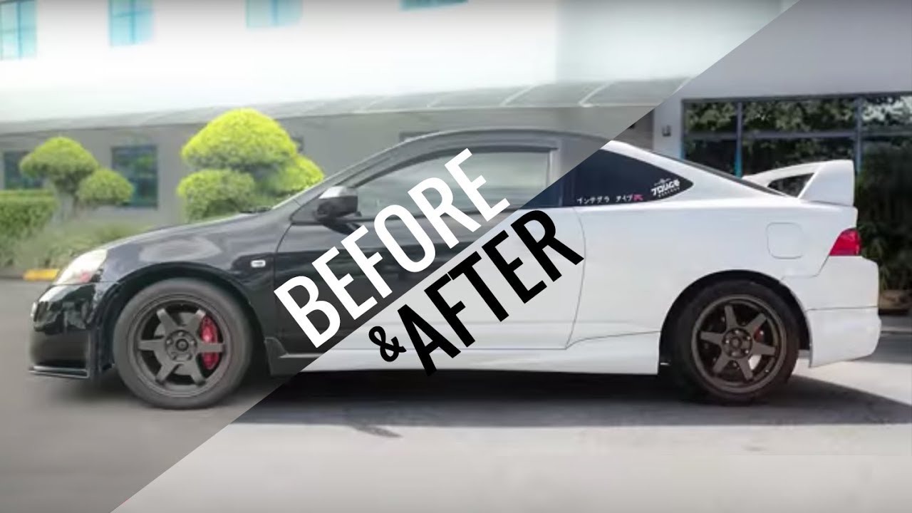 Before & After: Kancil 660 & Integra DC5 car paint makeover - AutoBuzz.my