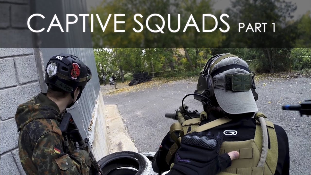 CAPTIVE SQUADS PART 1 | AIRSOFT CONCEPT | Capsule Airsoft España