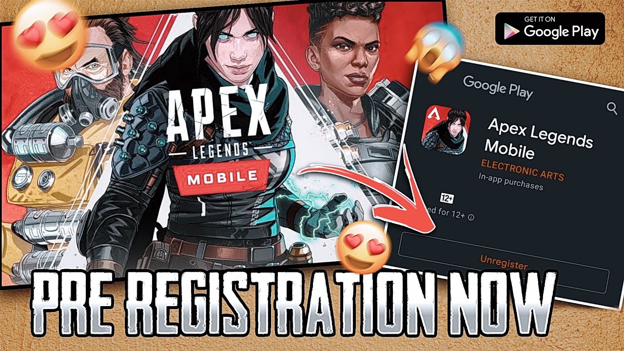 APEX LEGEND MOBILE 😻 Pre Registration Now!!!