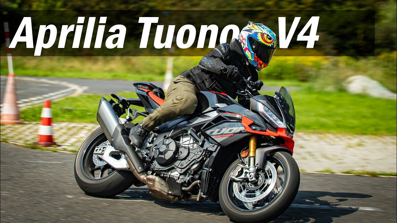 Aprilia Tuono V4 [2025]: myślisz, że Tw&oacute;j motocykl jest szybki? Nie jeździłeś Tuono!