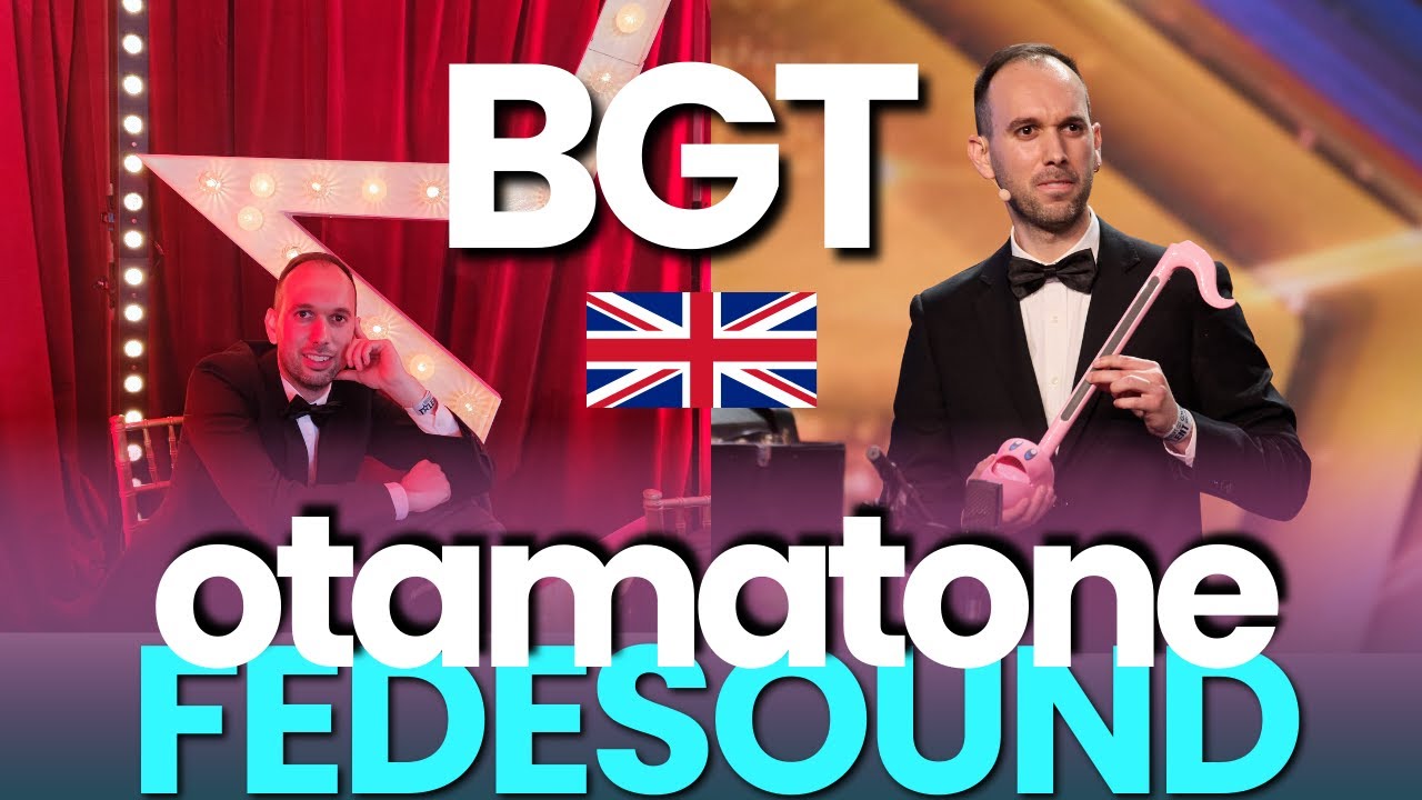 Otamatone a Britain's Got Talent - Ecco cosa ho suonato! | Federico Leonardi