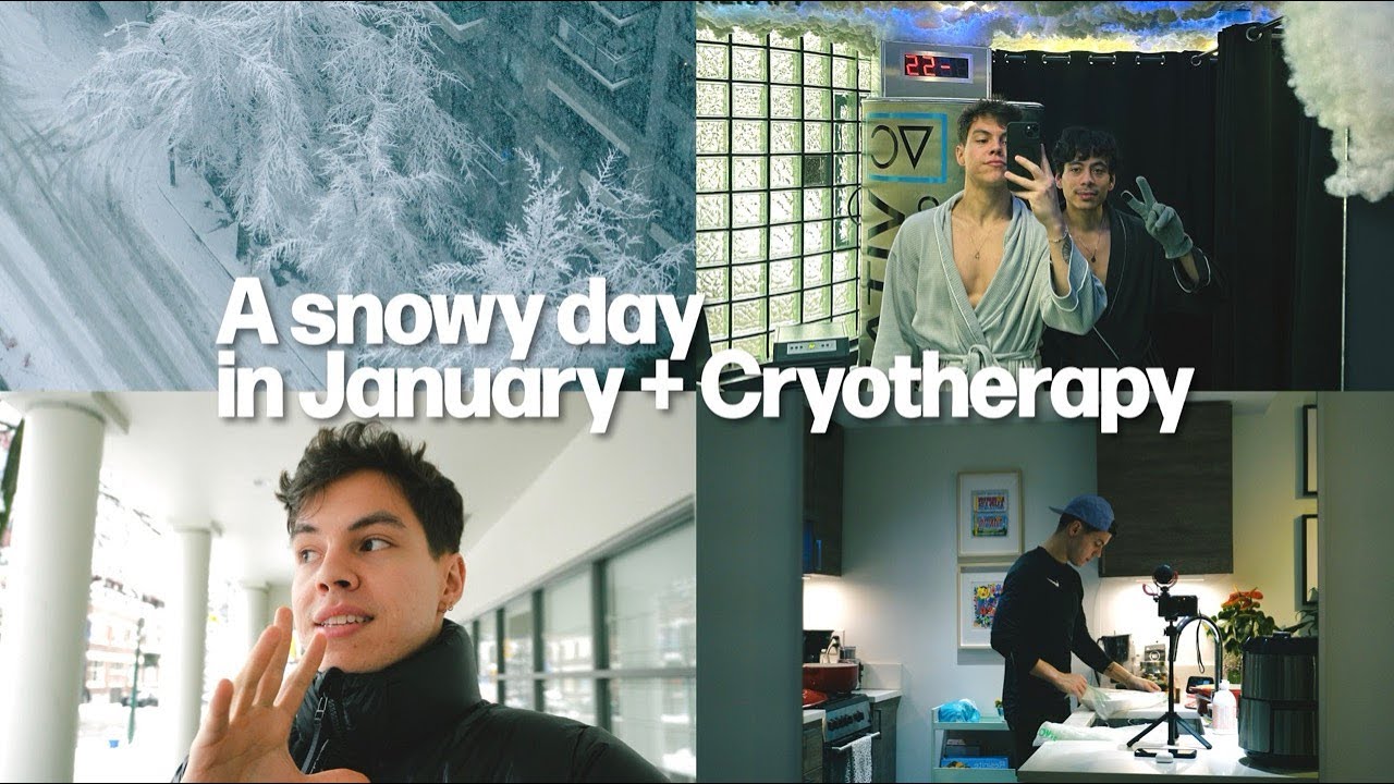 Vlog - Ep. 02 | Um dia de neve em Vancouver + trying Cryotherapy