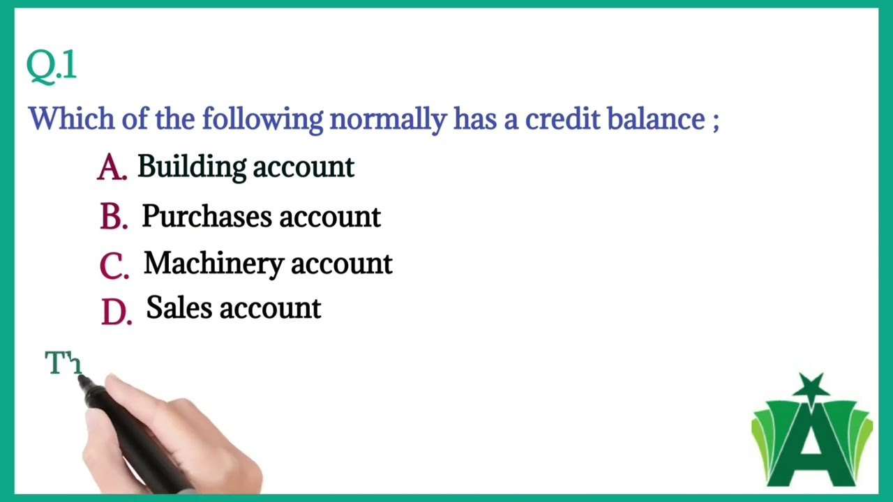 Objective questions with answers: MCQs on basic accounting