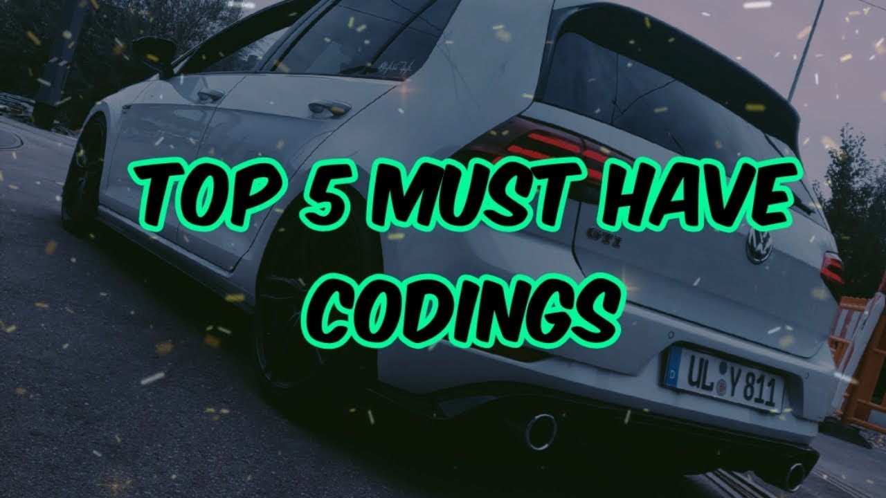 VW GOLF 7 GTI FACELIFT - TOP 5 CODINGS ★