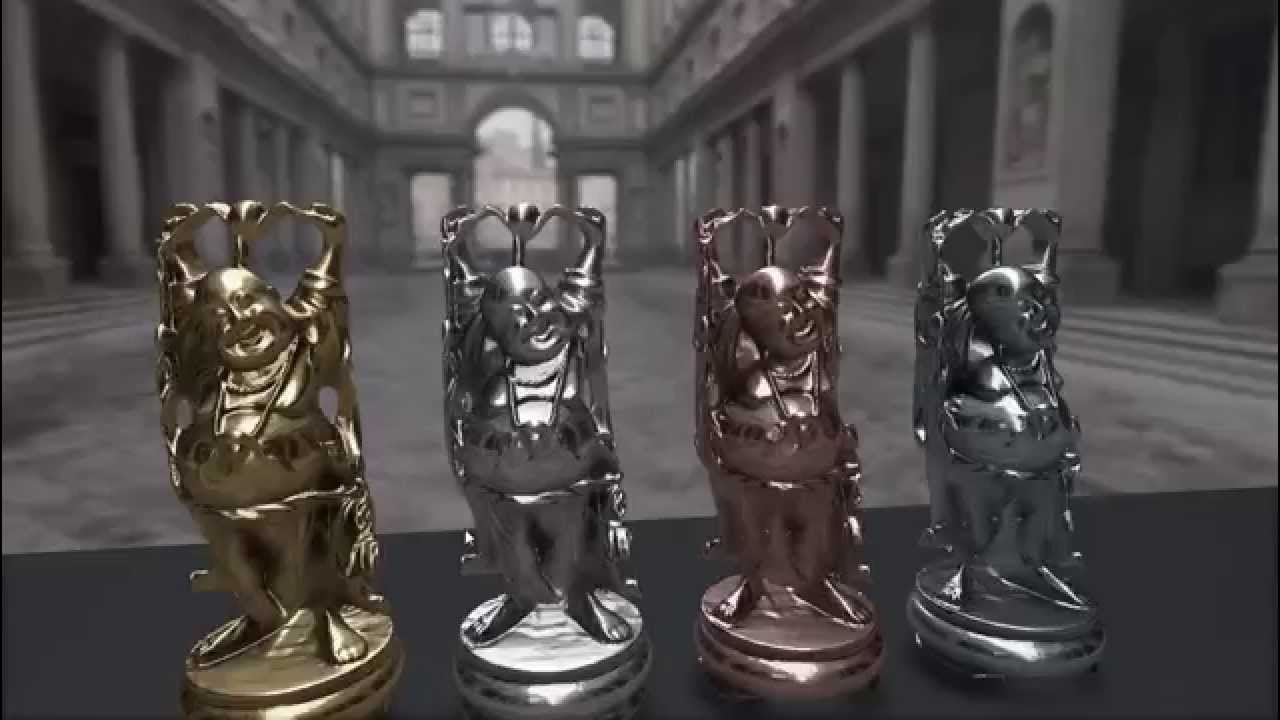 OpenGL physically based rendering