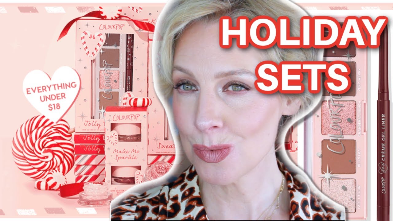 Affordable Holiday sets- under $18- ColourPop eye kits and lippies