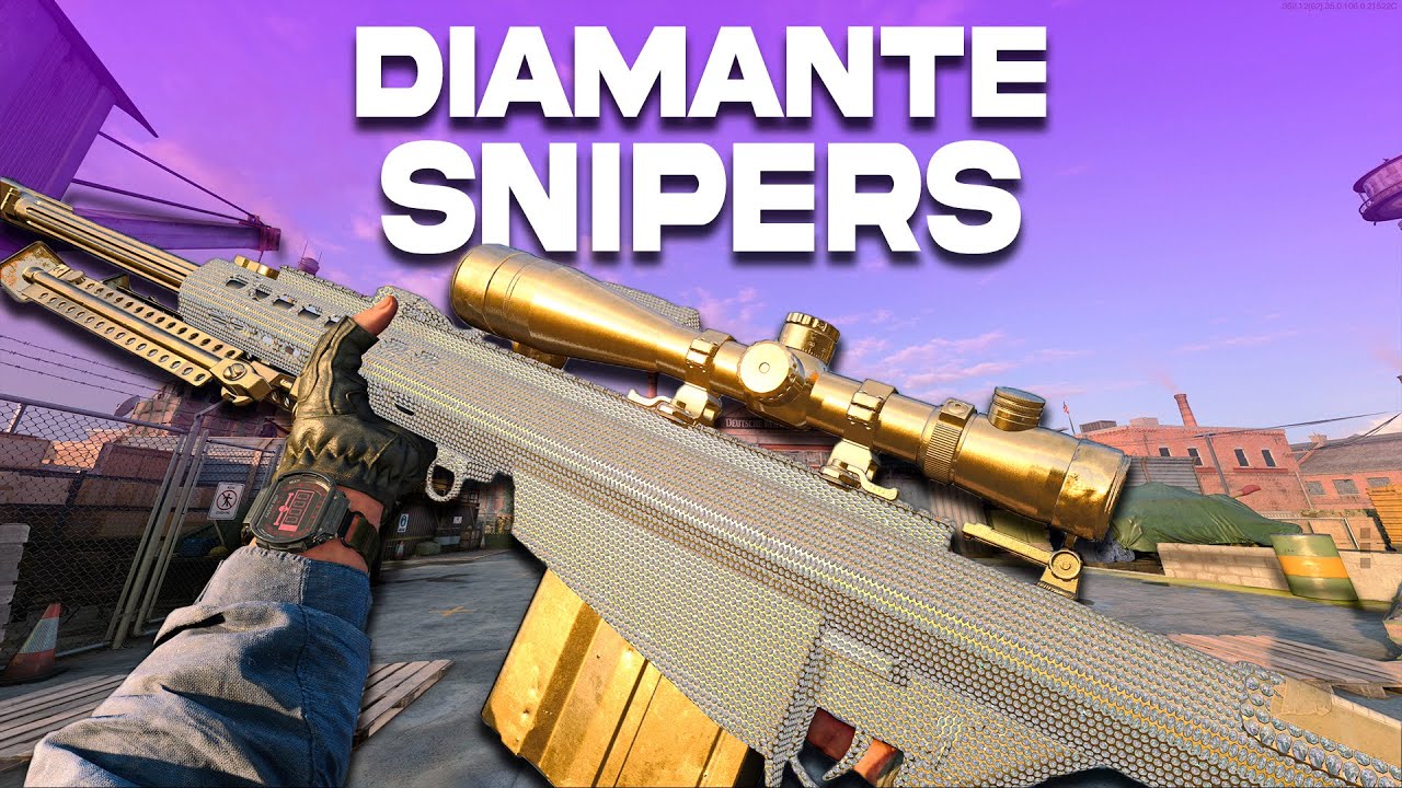 O ÚLTIMO e mais ESPERADO DIAMANTE: SNIPERS! - Call of Duty Cold War