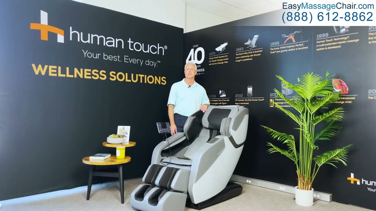 Human Touch Rove Massage Chair Actual Demonstration