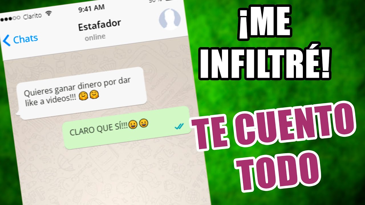 Me quisieron estafar pero me infiltré - Cómo funciona la estafa del like - Te lo explico