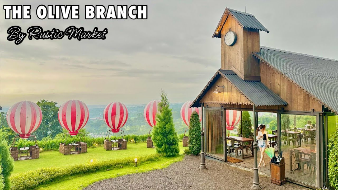 THE OLIVE BRANCH by Rustic Market Taman Dayu Pandaan || Rekomendasi Cafe Bagus Pasuruan