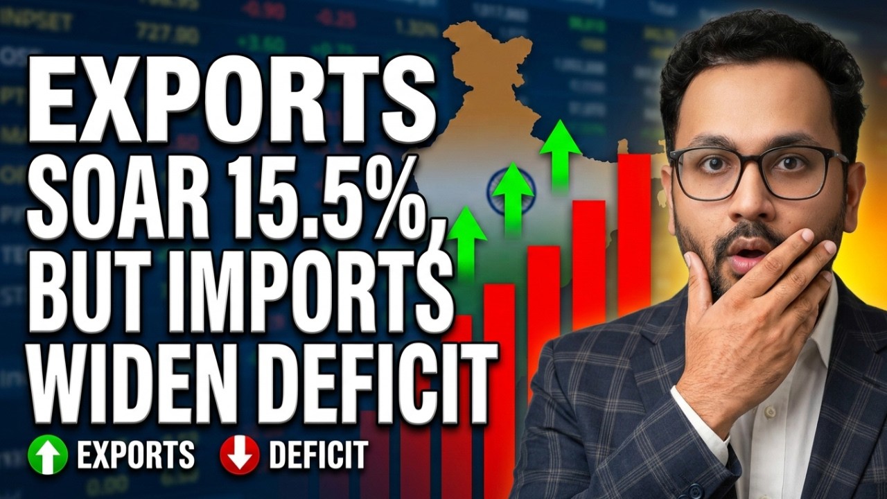 India's Exports Soar 15.5% But Imports Widen Deficit | June 2026 Trade Report