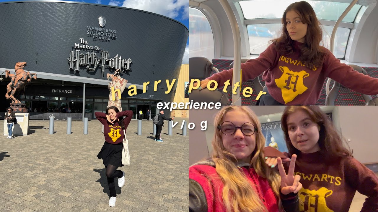 harry potter studio tour london vlog with @LEA_OFC