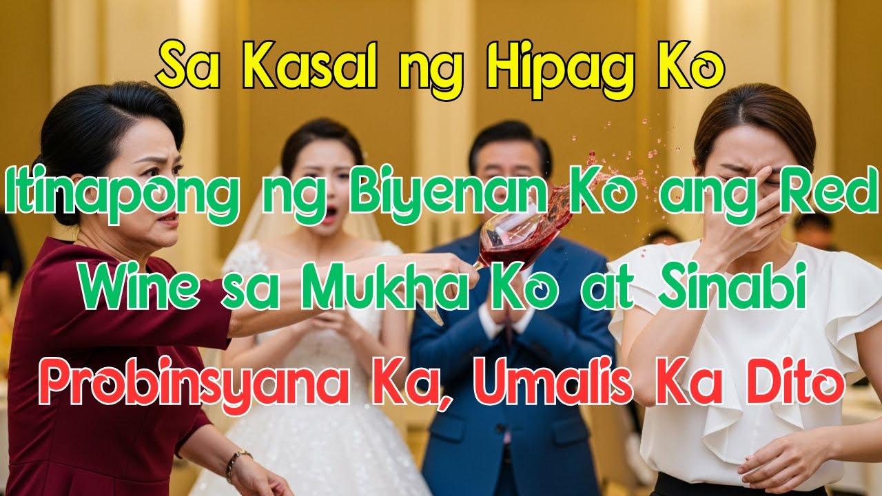 Sa Kasal ng Hipag Ko, Itinapong ng Biyenan Ko ang Red Wine sa Mukha Ko at Sinabi: 