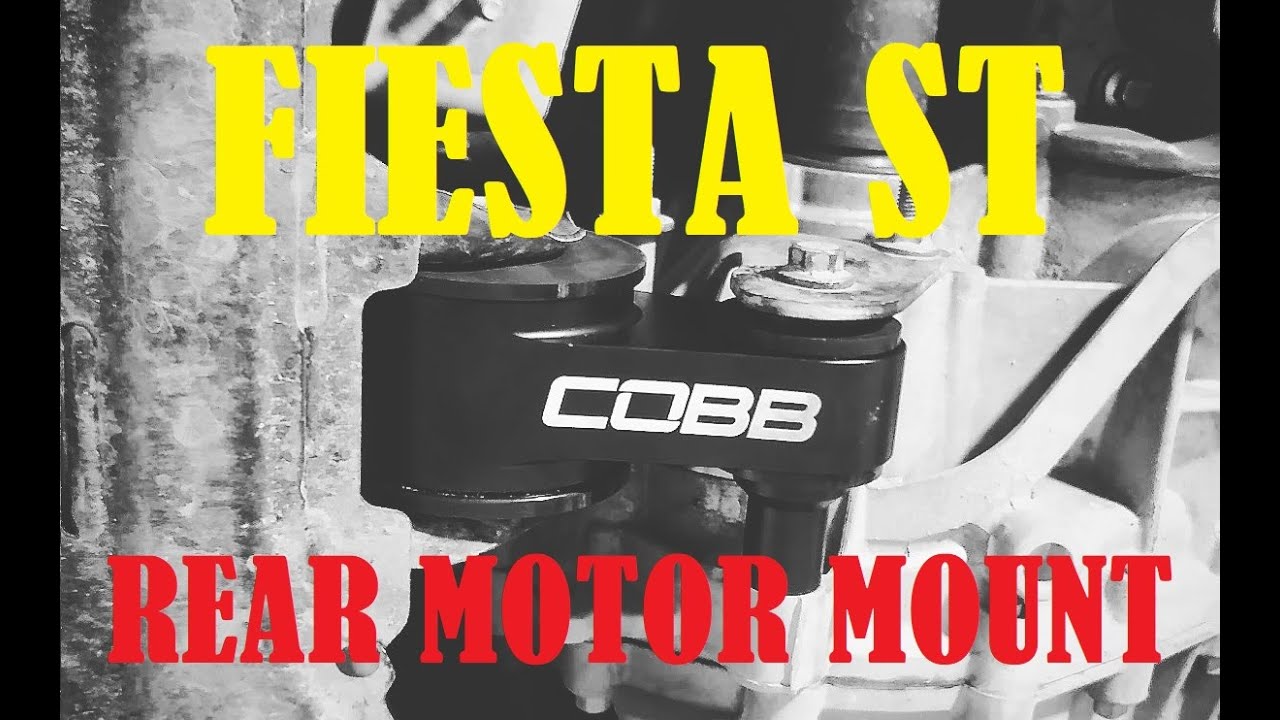 How to Replace Rear Motor Mount - 2013-2019 Fiesta ST (COBB Mount) // CarNamics