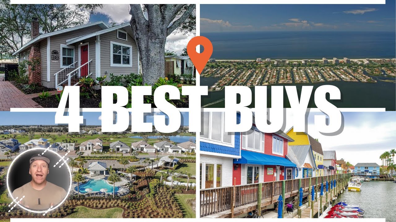 The 4 BEST BUYS IN SARASOTA Right Now (investment, beach, suburbs, more!)