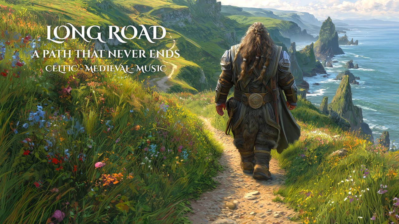 Medieval Fantasy Music for Deep Focus, Creative Thinking & Long Journeys | A path that never ends