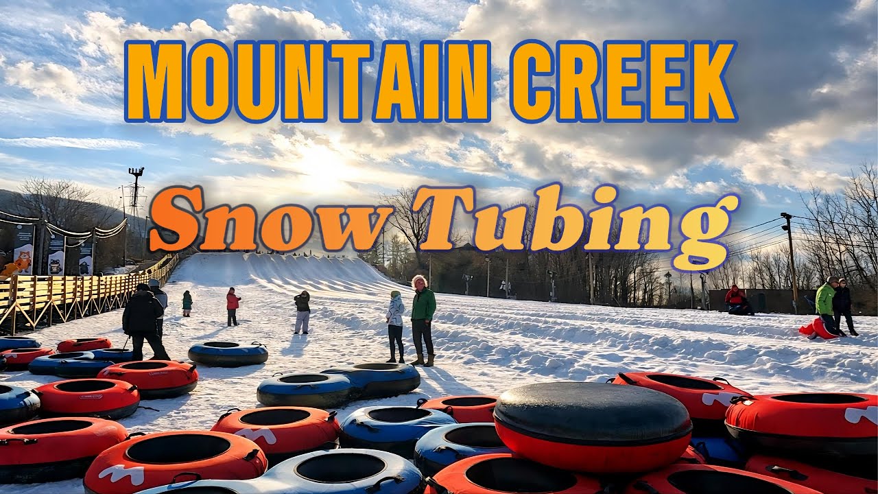 Mountain Creek | Snow Tubing Adventure 4K