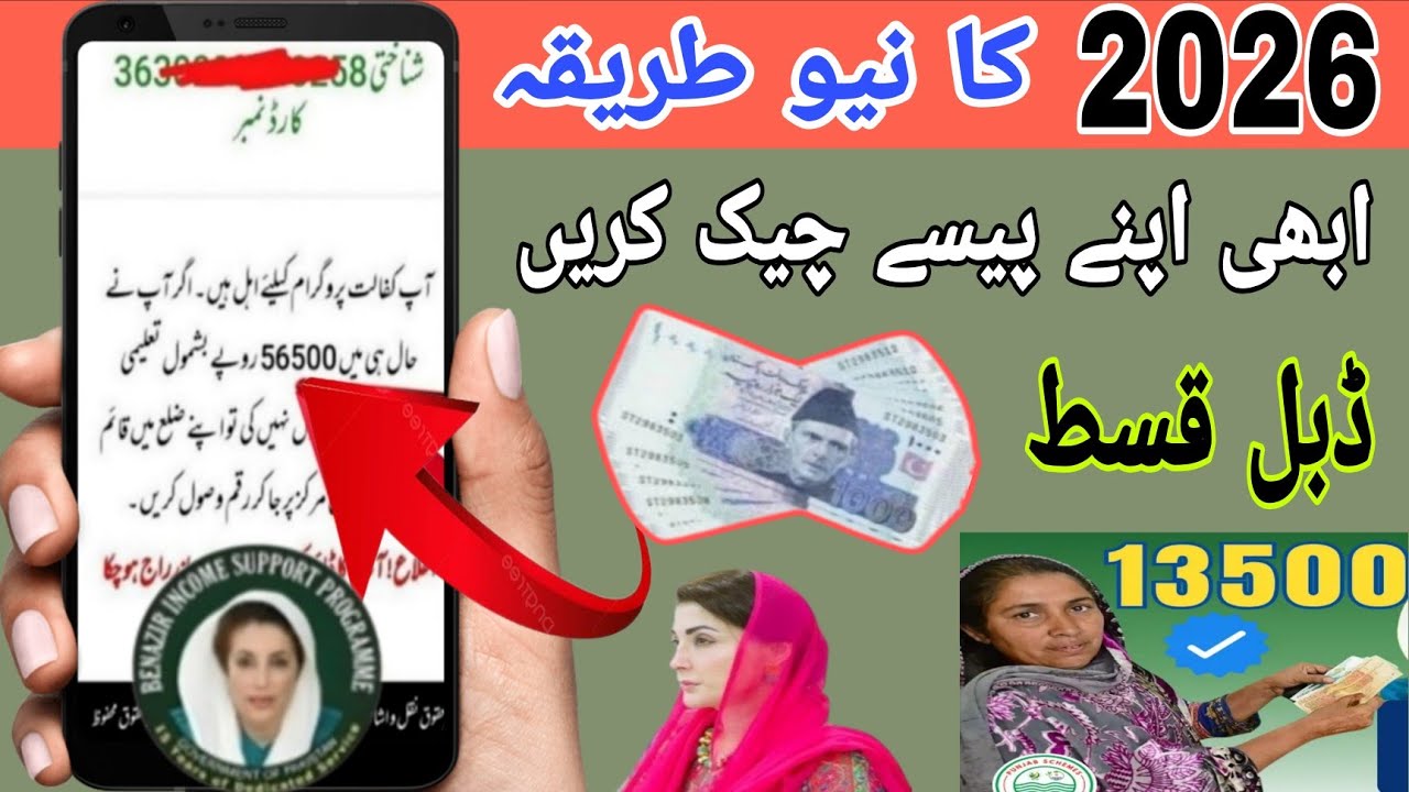 Bisp Qist Check Karne Ka Tarika | 8171 Payment Check Online | How To Check Bisp Payment Online  2026