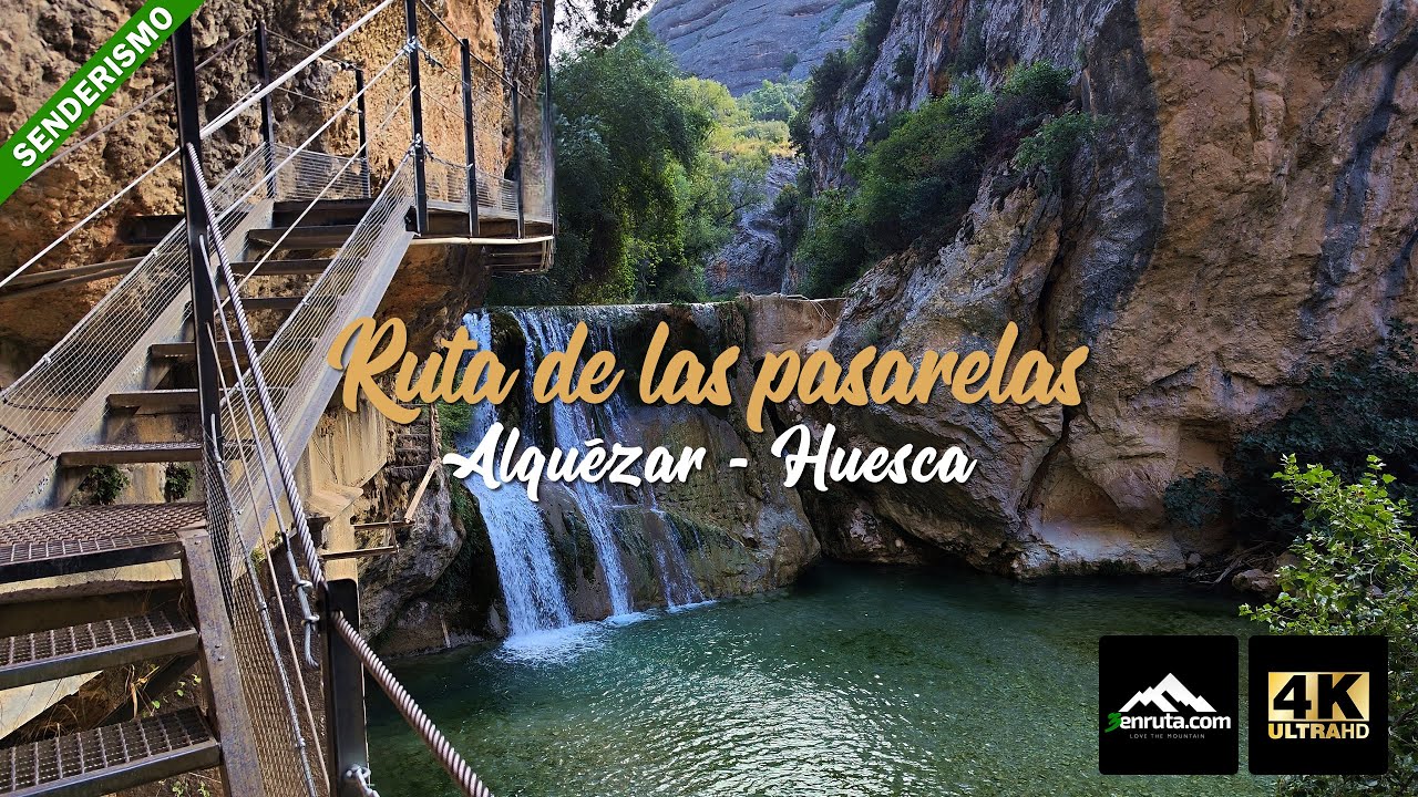Ruta de las pasarelas de Alquézar - Huesca