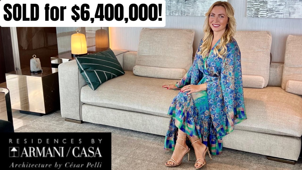 SOLD at Armani Casa Residences – $6,400,000 | Sunny Isles Beach