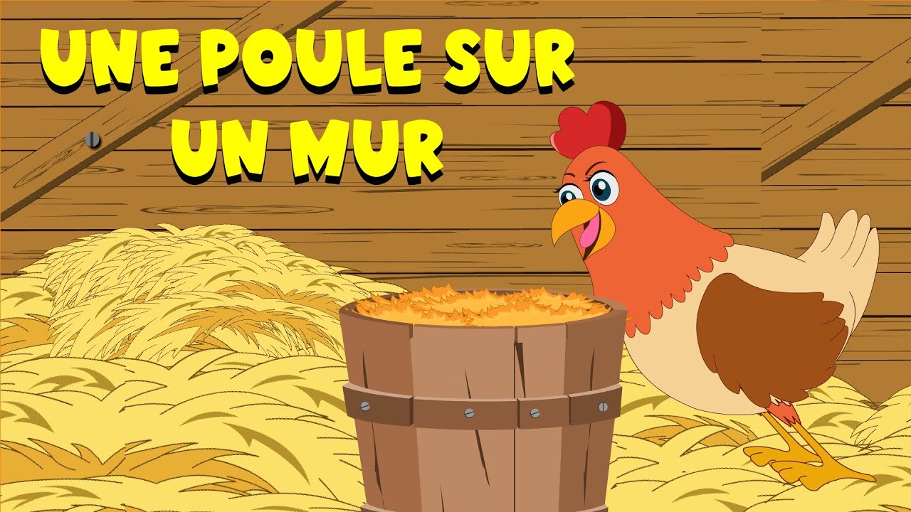 Une poule sur le mur + 35 min de comptines et chansons pour enfants