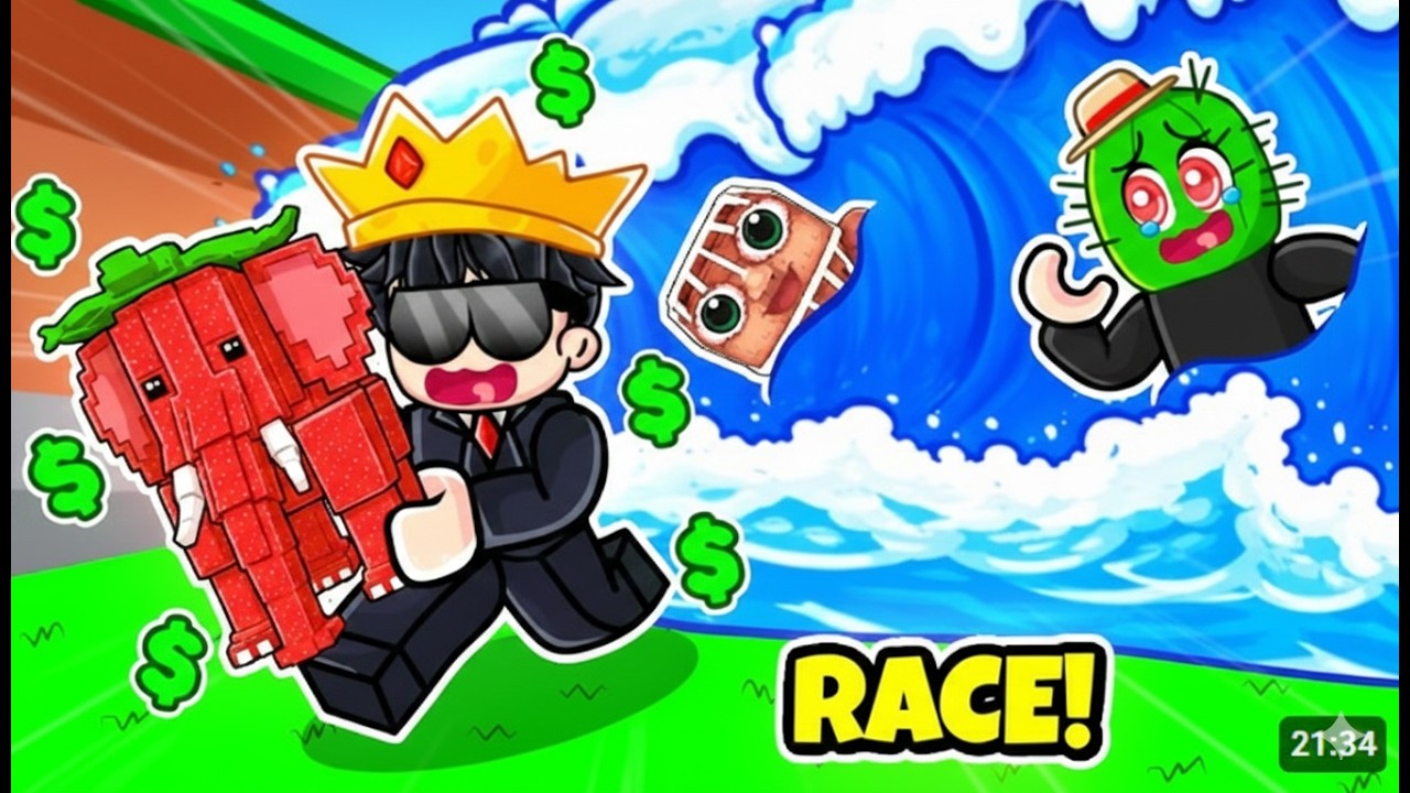 Escape Tsunami For Brainrots Part-2.