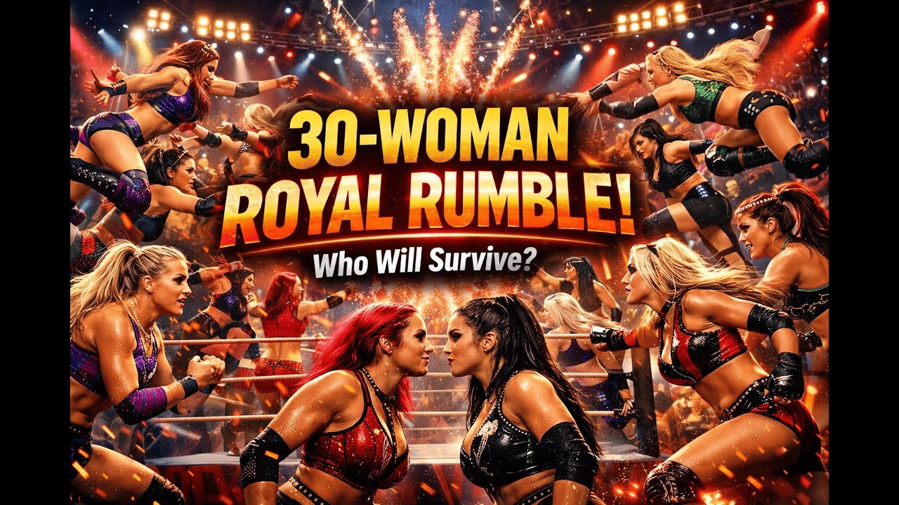 **ROYAL RUMBLE MADNESS!** 30 Enter, 1 Survives! Who Will Be the Last One Standing in This Chaos?!